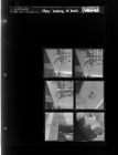 Man Looking at Book (6 Negatives) (February 28, 1963) [Sleeve 69, Folder b, Box 29]